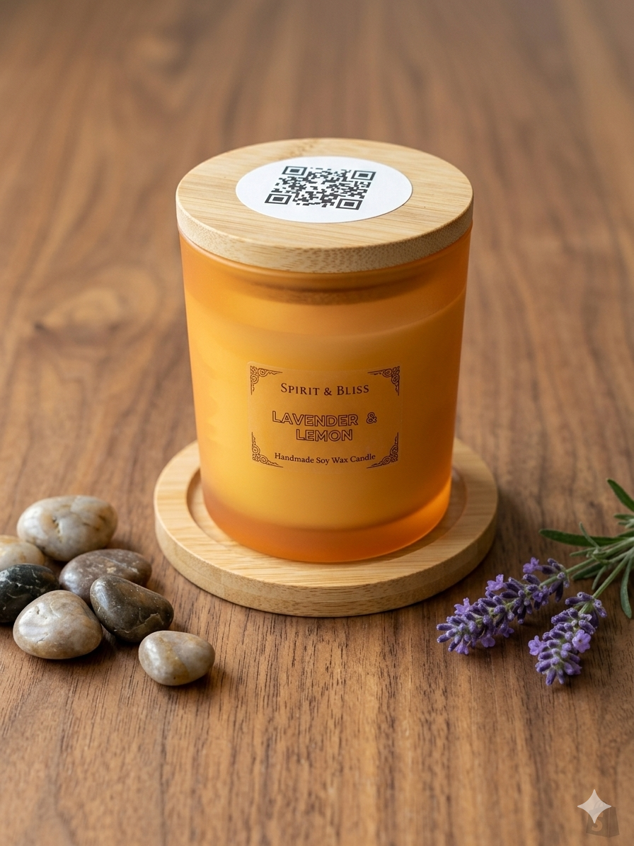 Soy Wax Candles-Lavenda & Lemon