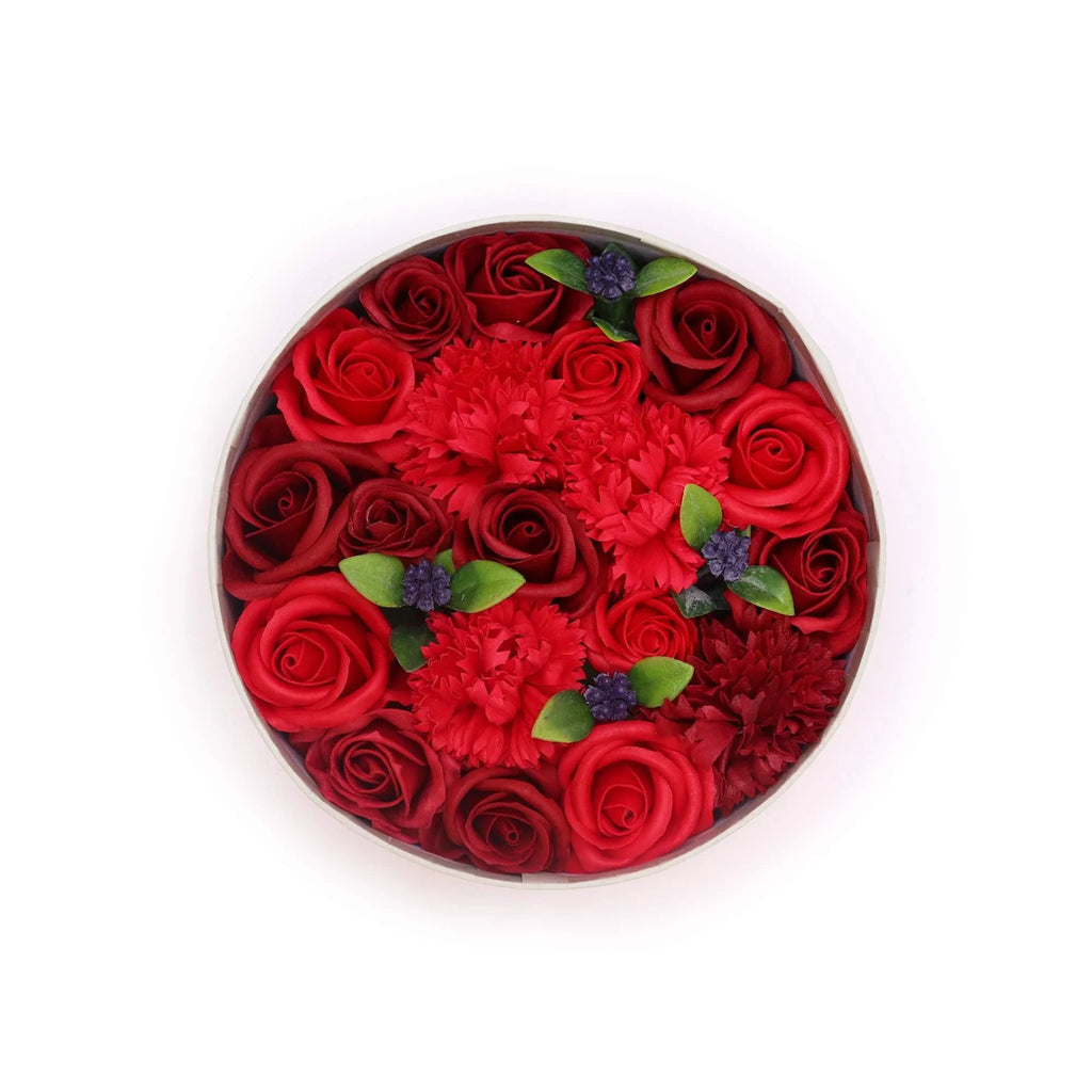 Red Roses Round Box Round Box - Classic Red Roses – Spirit & Bliss