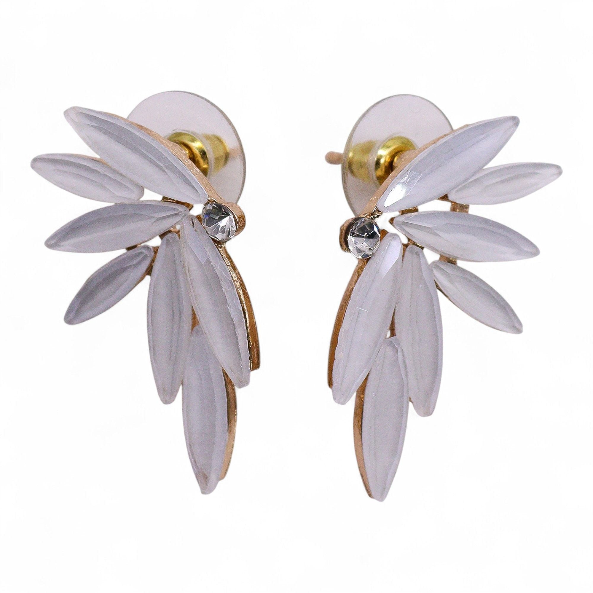Pearl - Vintage Glass - Faries - Earrings